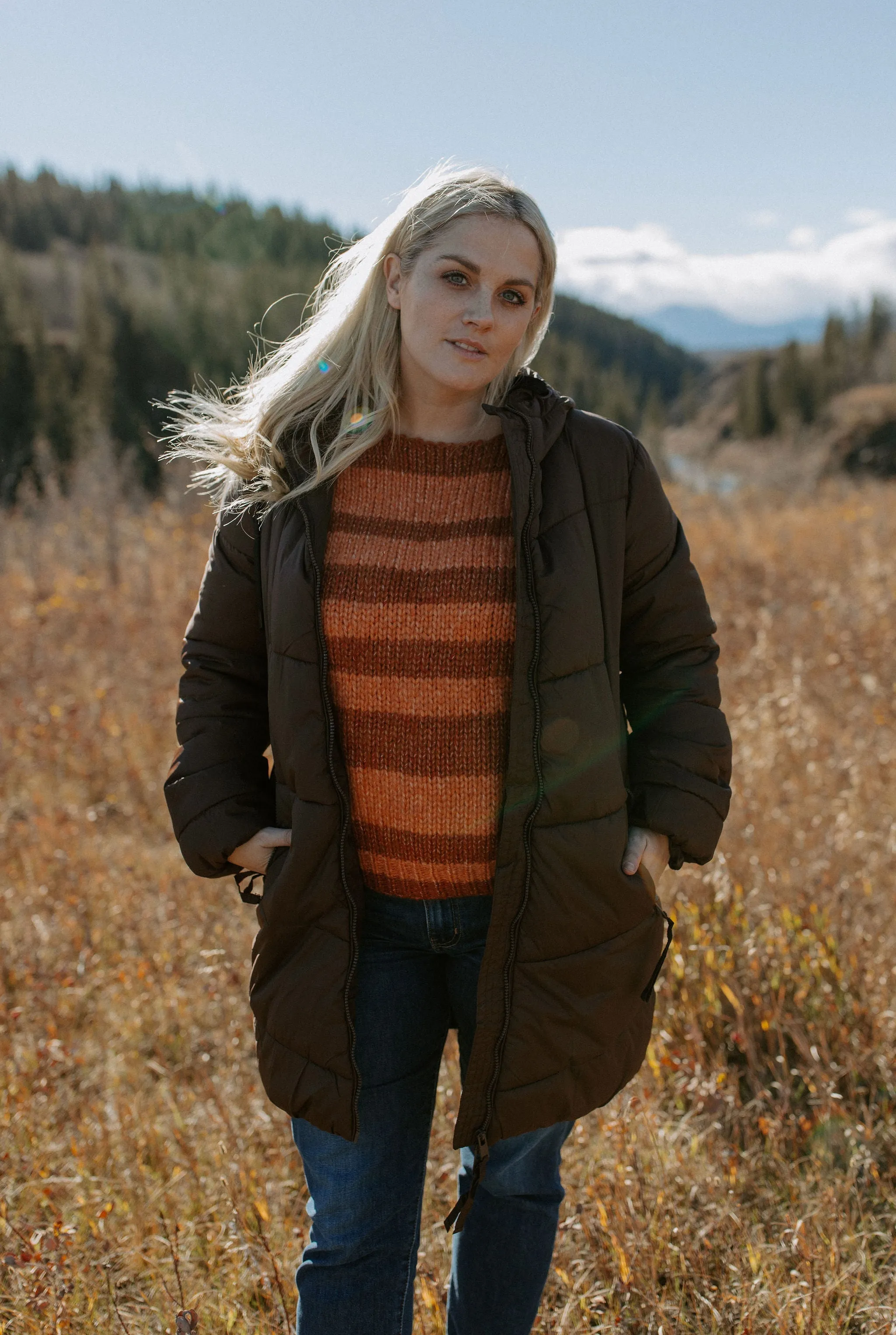 The Autumn Spice Chunky Knit Sweater