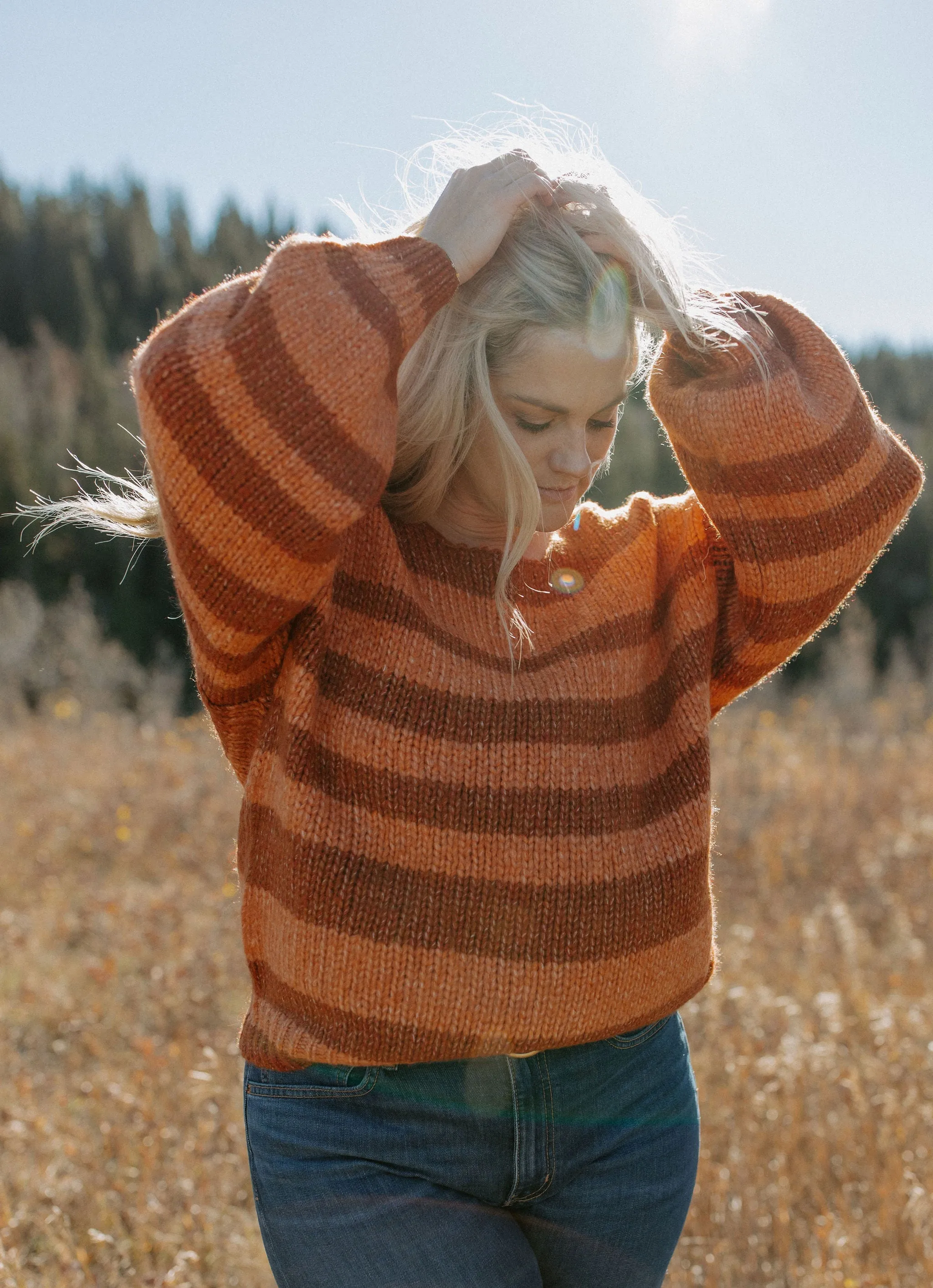 The Autumn Spice Chunky Knit Sweater