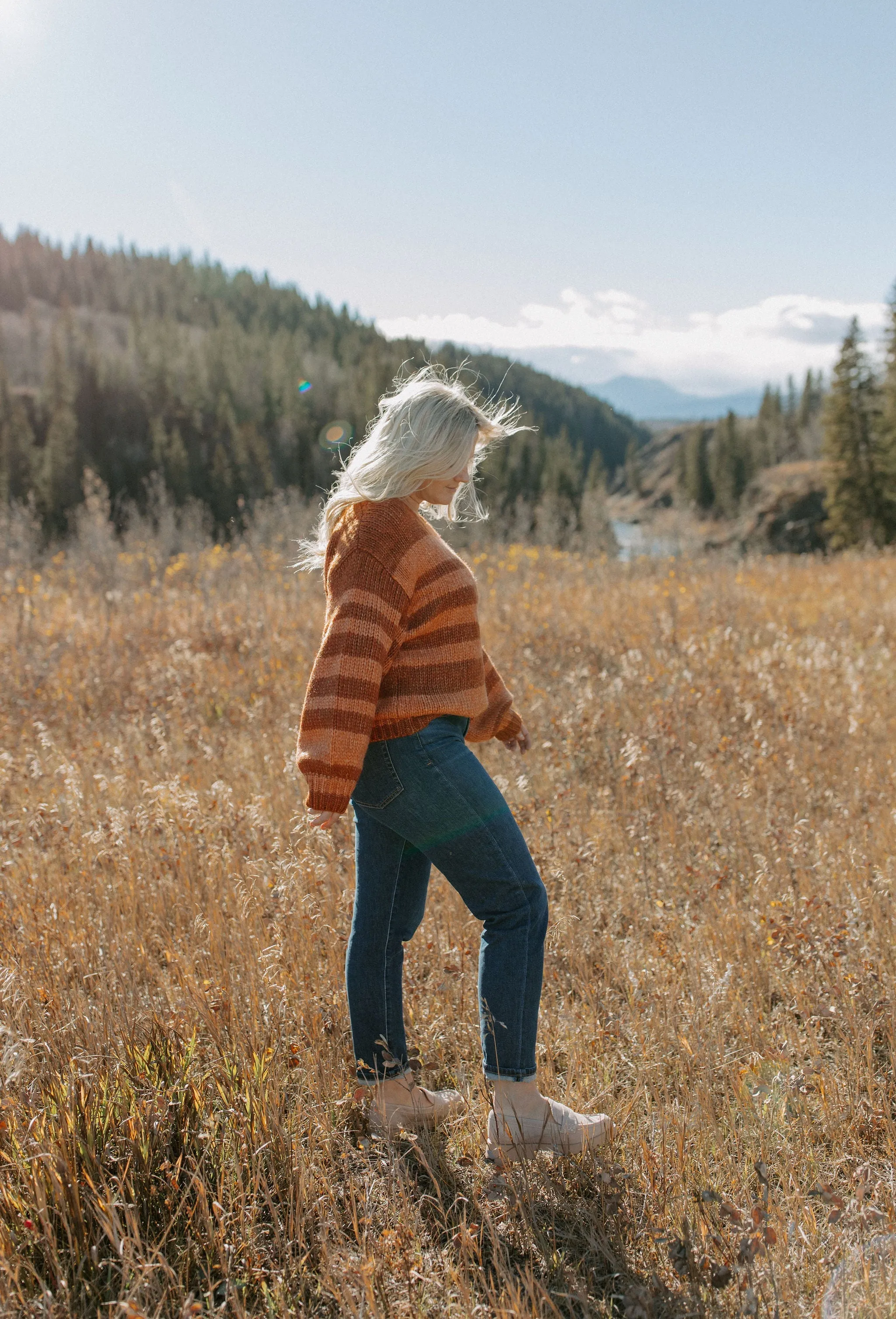 The Autumn Spice Chunky Knit Sweater