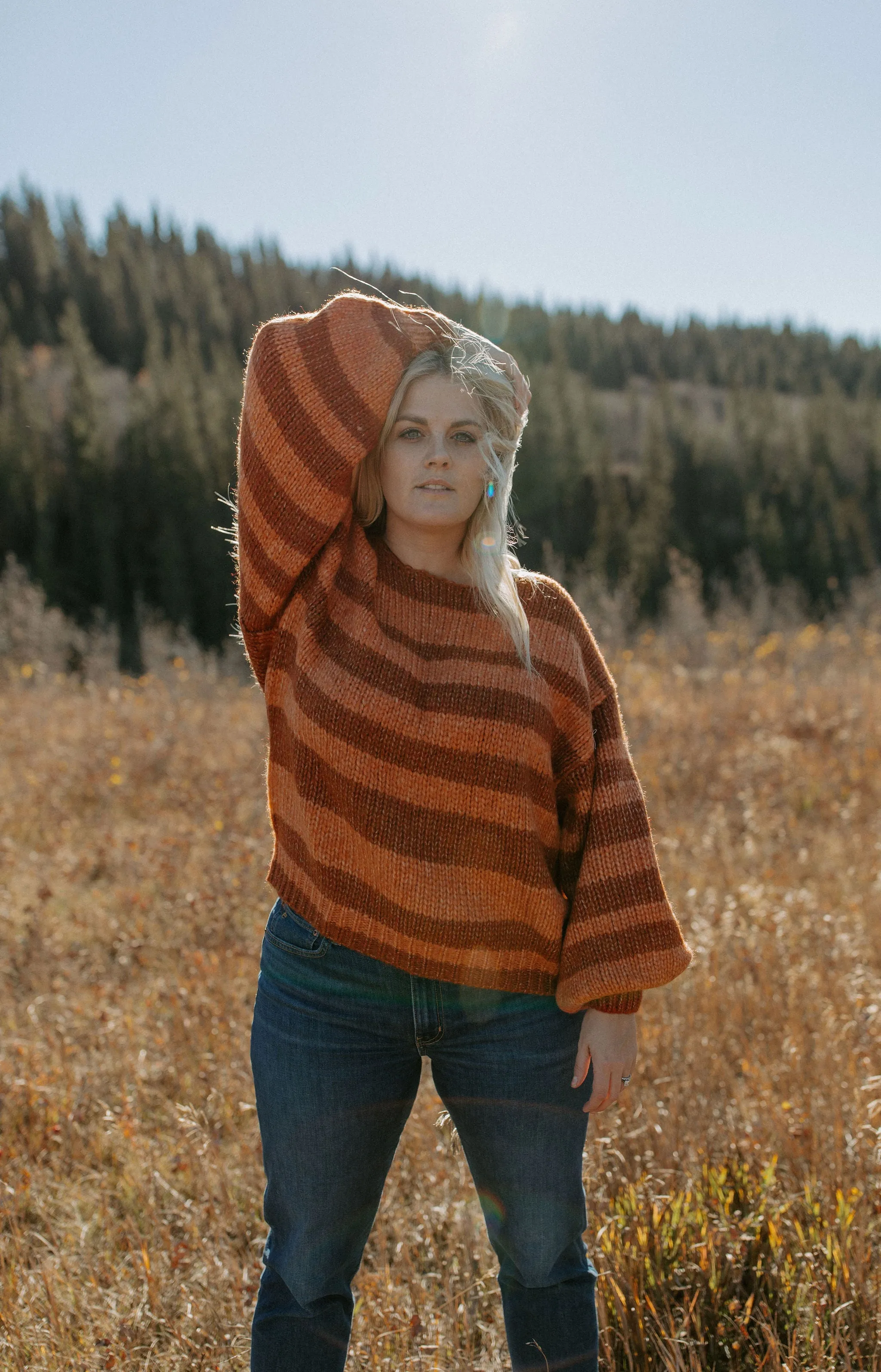 The Autumn Spice Chunky Knit Sweater