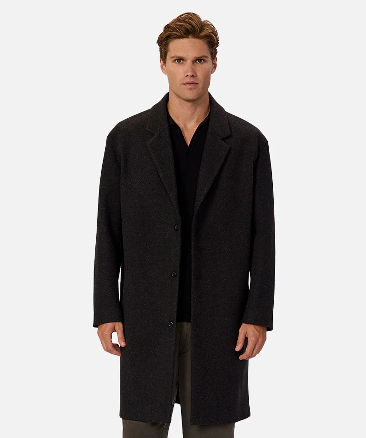 The Jacques Coat - Charcoal