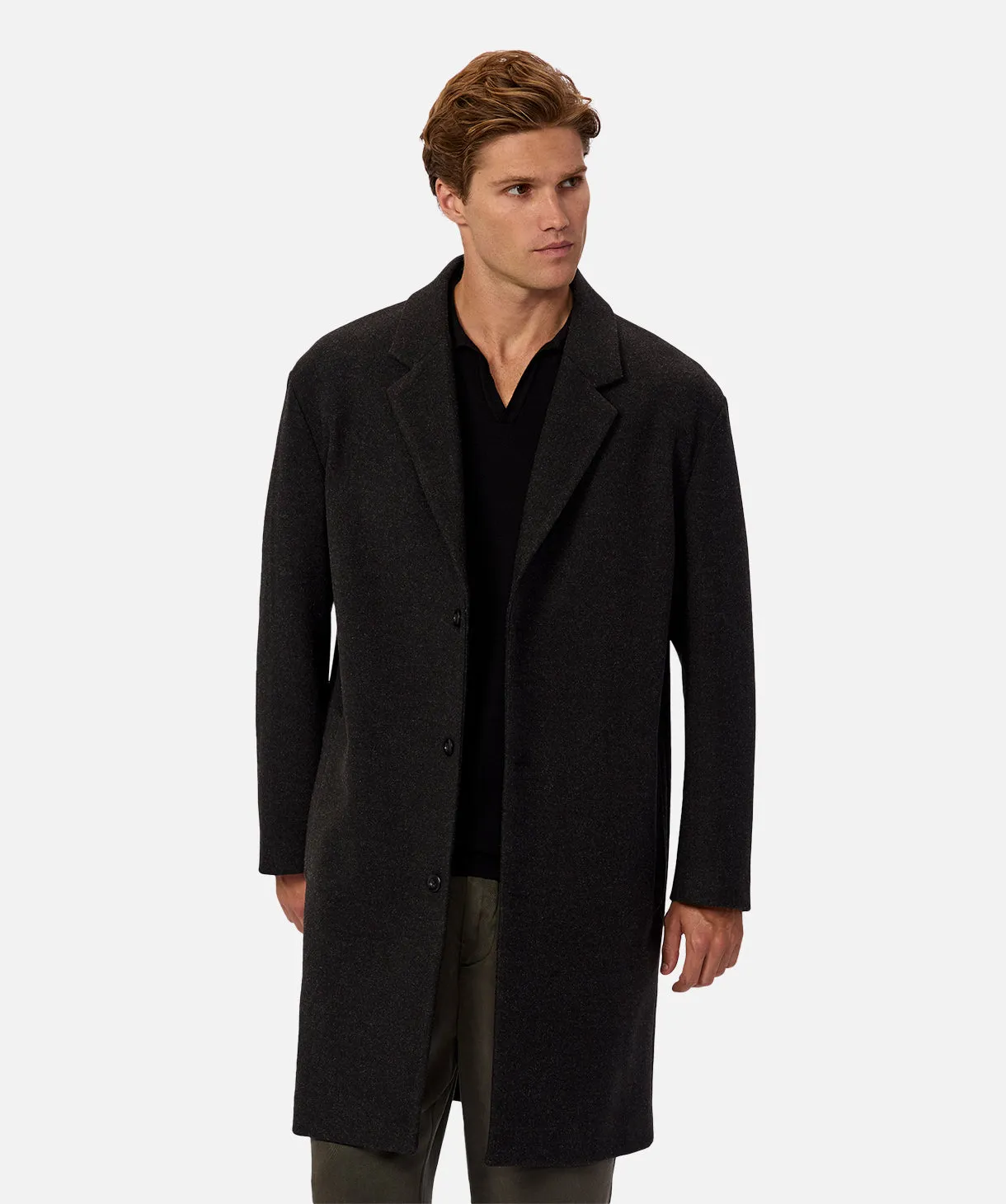 The Jacques Coat - Charcoal