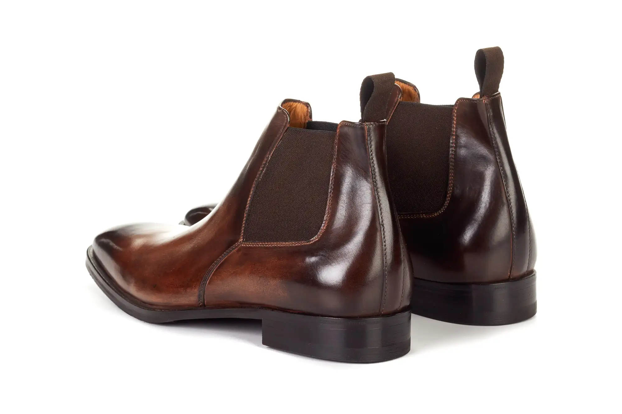 The Wayne Low-Cut Chelsea Boot - Chocolate