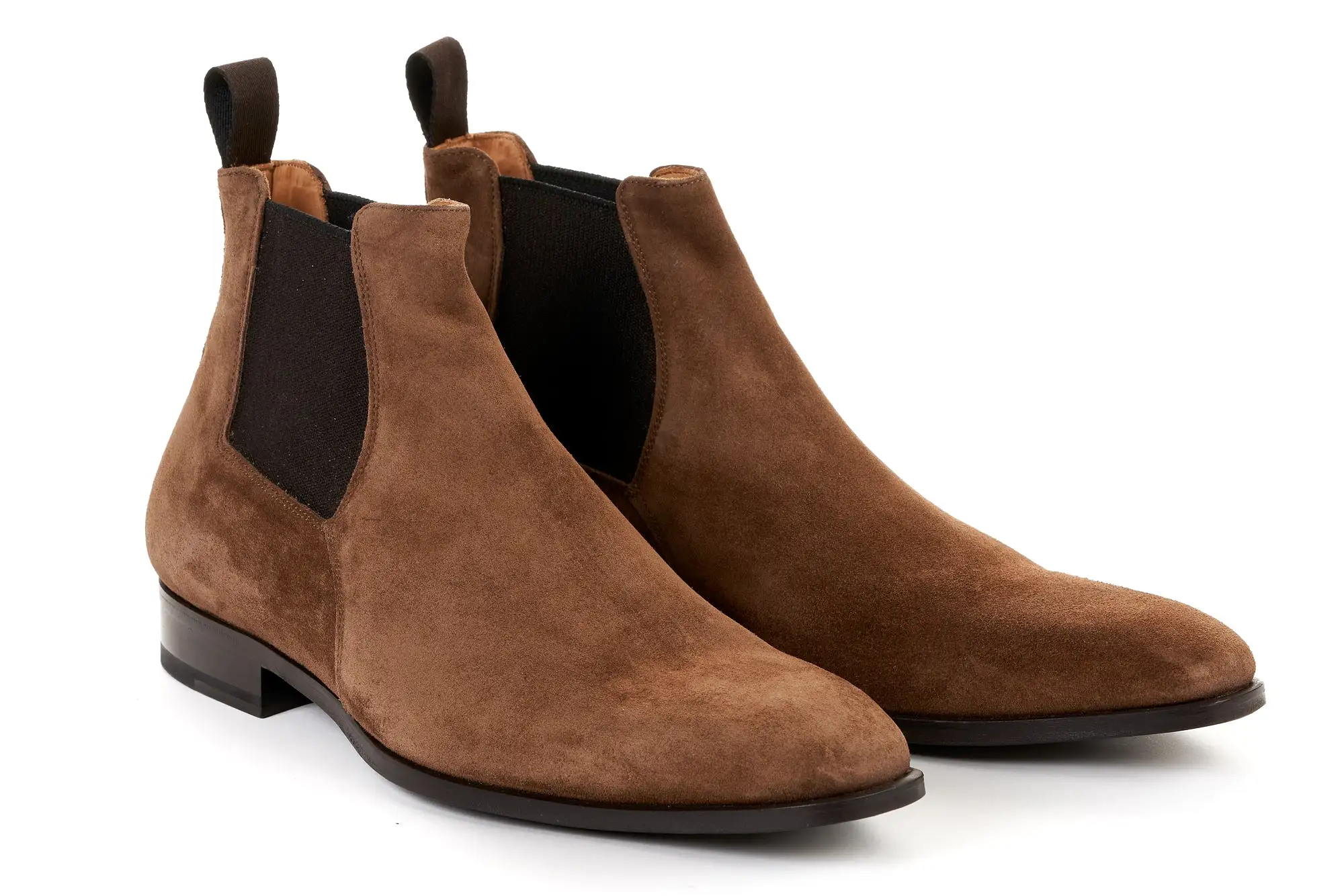 The Wayne Low-Cut Chelsea Boot - Martora Suede