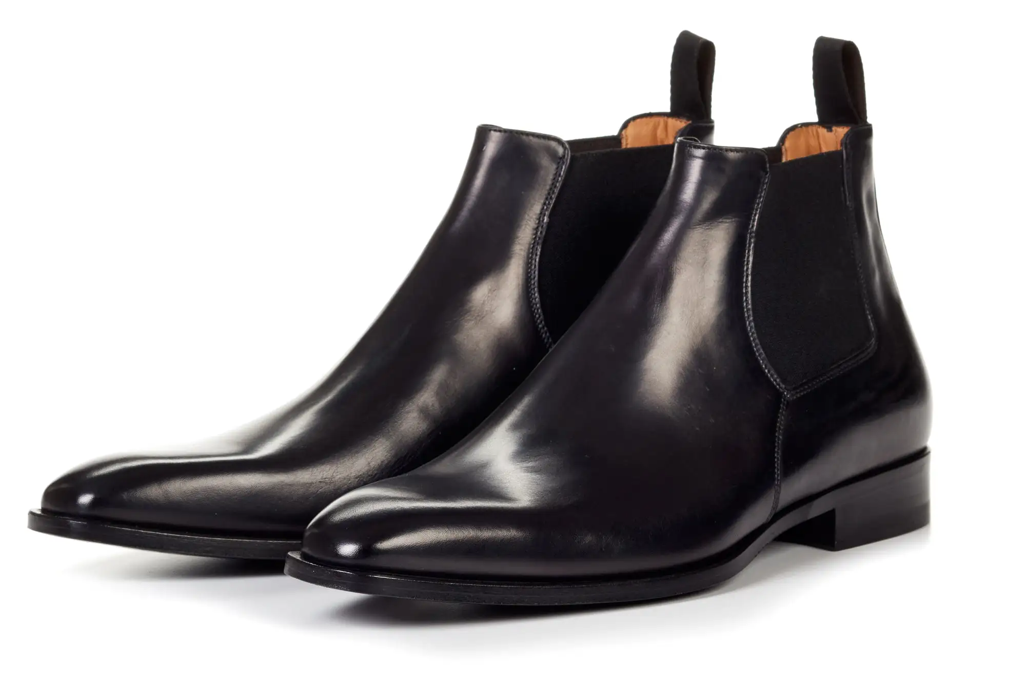 The Wayne Low-Cut Chelsea Boot - Nero