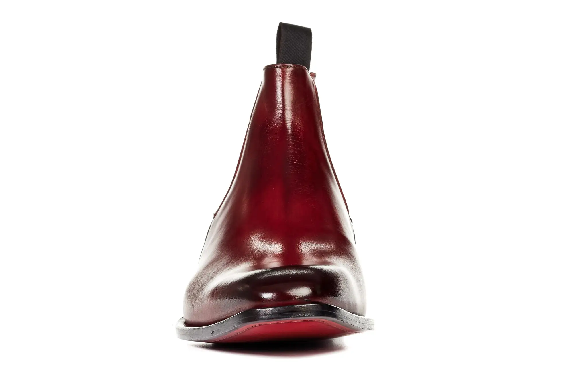 The Wayne Low-Cut Chelsea Boot - Oxblood