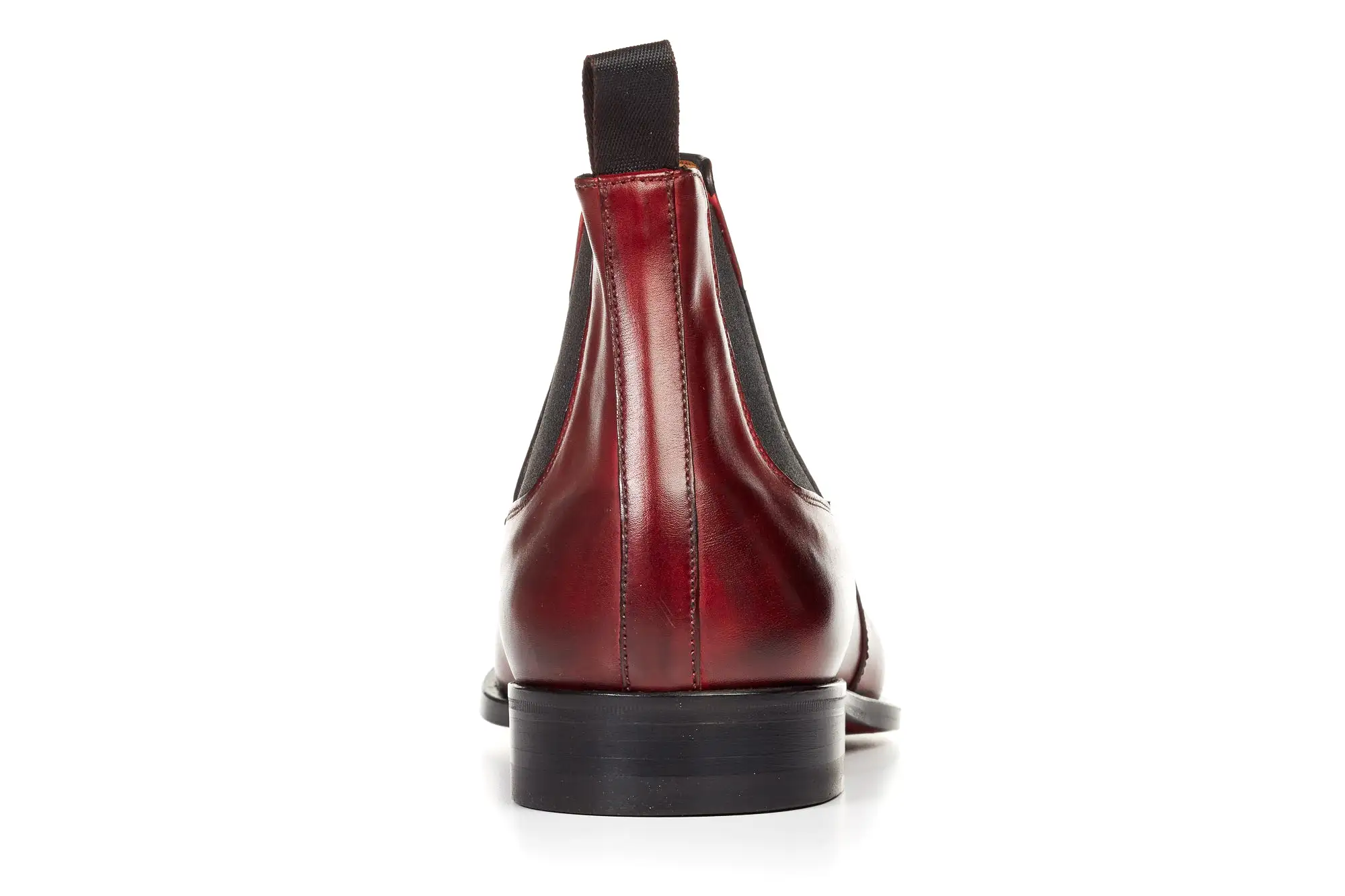 The Wayne Low-Cut Chelsea Boot - Oxblood