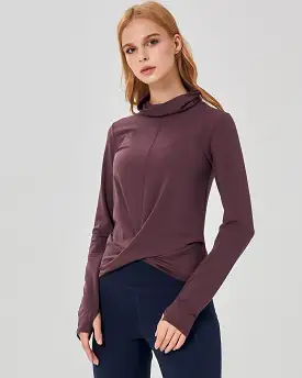 Turtle-Cowl Neck Coziplex Long Sleeve