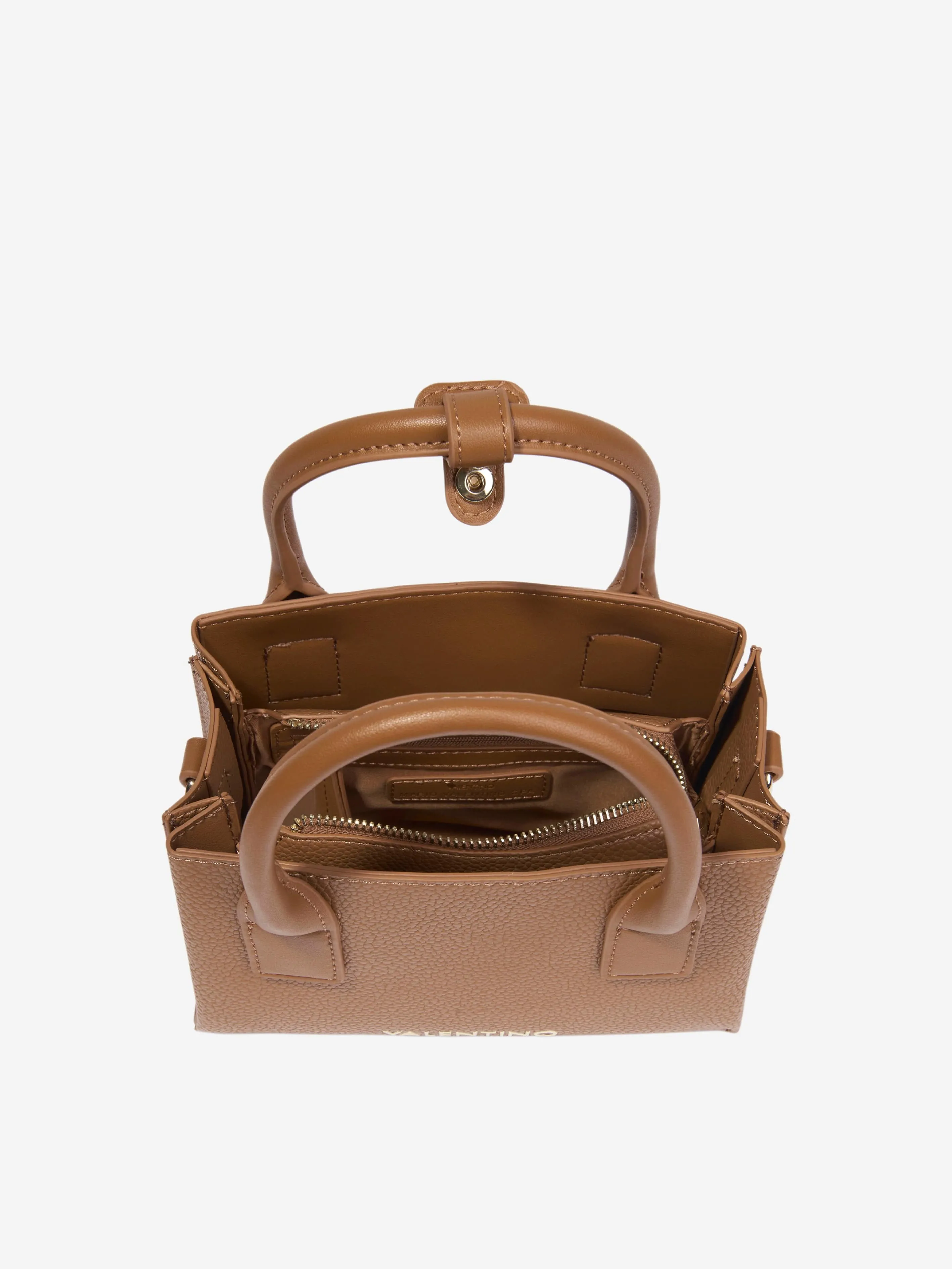 Valentino Girls Seychelle Mini Tote Bag in Brown