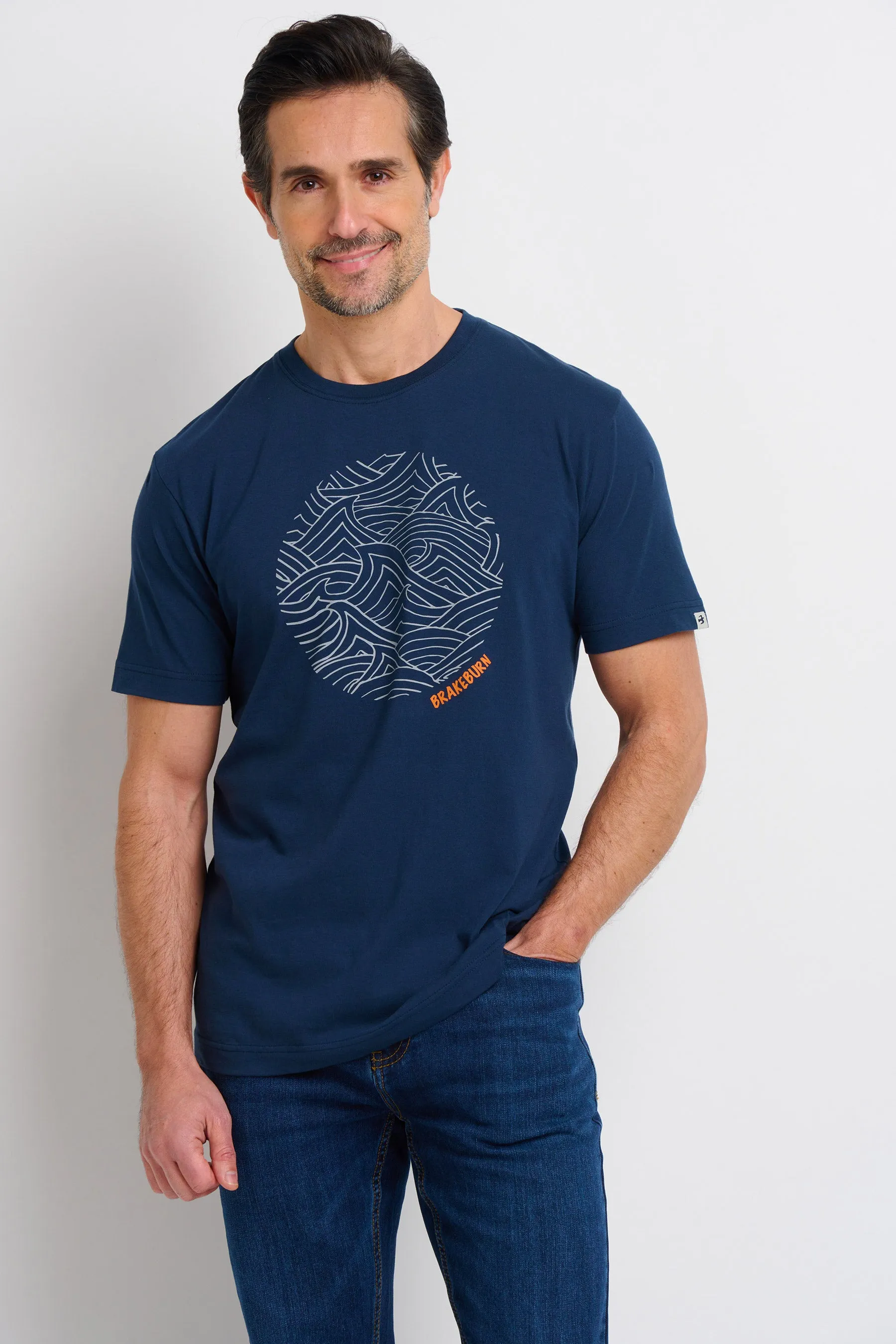 Waves Circle Tee