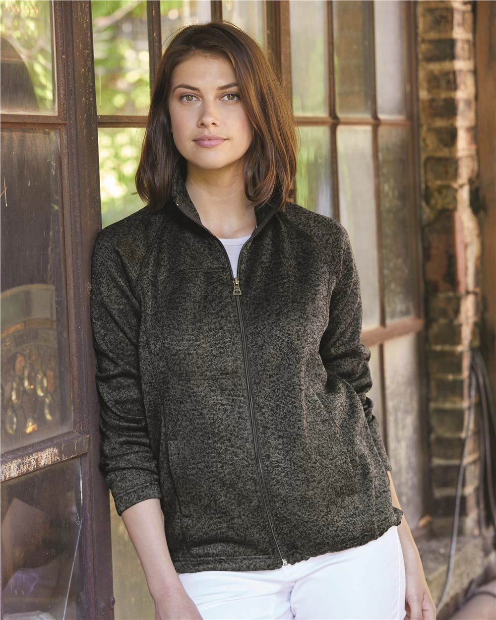 Weatherproof W198013 Women’s Vintage Sweaterfleece Full-Zip Sweatshirt SKU: W198013