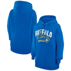 Women's Buffalo Sabres  G-III 4Her by Carl Banks Royal Filigree Logo Pullover Hoodie