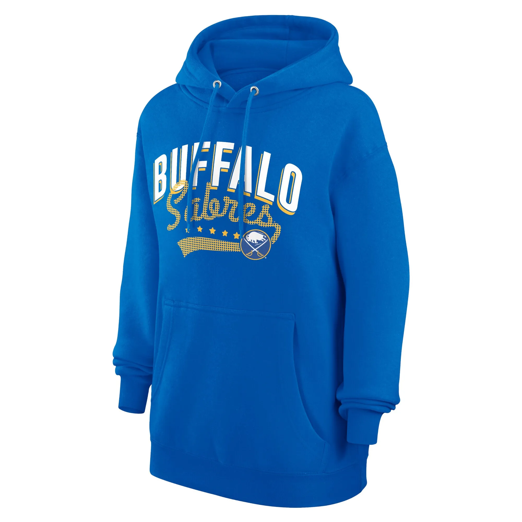 Women's Buffalo Sabres  G-III 4Her by Carl Banks Royal Filigree Logo Pullover Hoodie