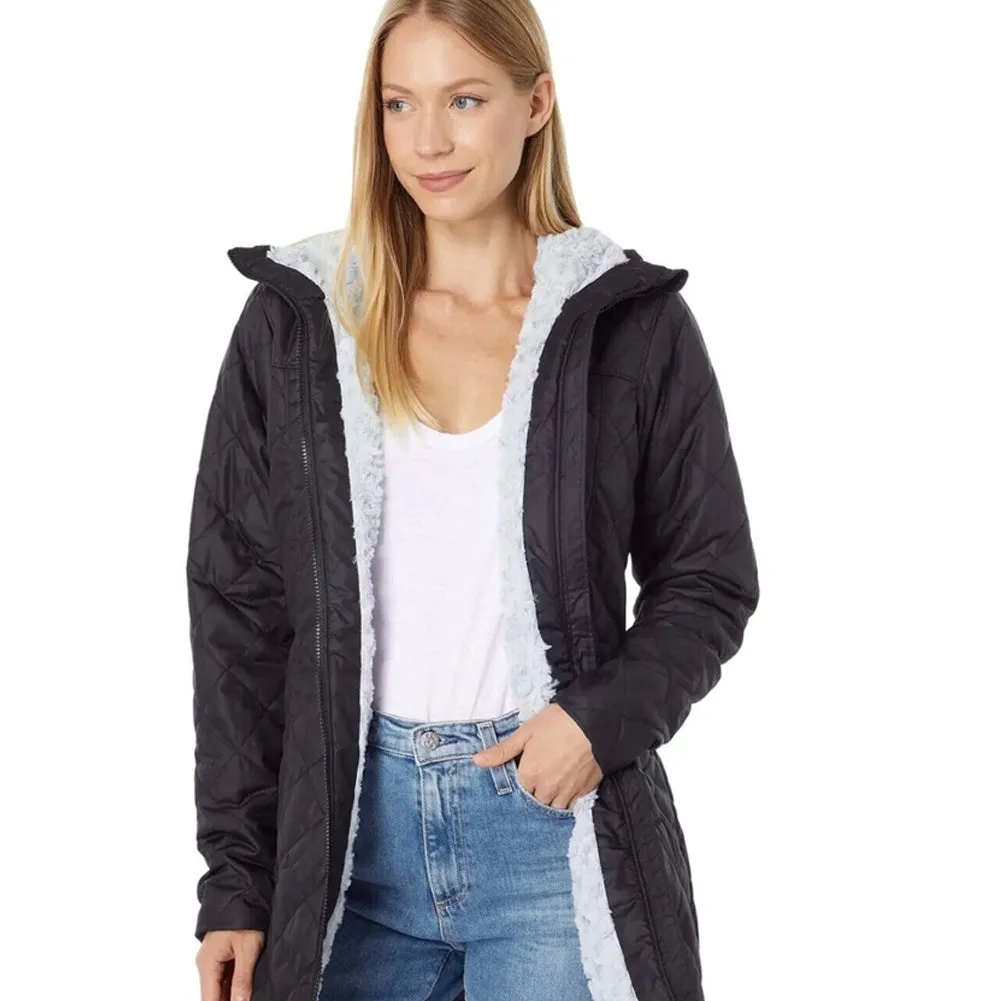 Women's Copper Crest Hooded Long Jacket - 1894511